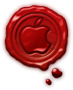 Apple Wax Stamp