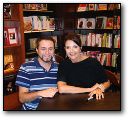 Dustin Cushman and Lynda Carter