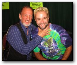 Dustin and Robert Englund